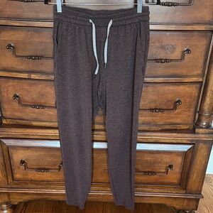 lululemon athletica Dark Brown Joggers. Men size small.